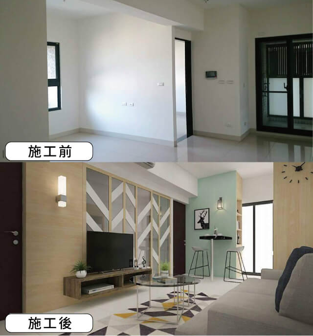 高雄裝潢設計,高雄室內設計,高雄室內裝修,裝潢設計推薦|高雄裝潢設計-吳小姐-城聚土木包工業有限公司的實績案例